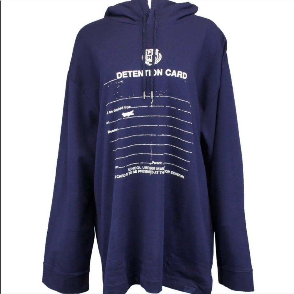 Puma x FENTY Detention Oversized Hoodie Sweatshirt - Size Large - Picture 10 of 12